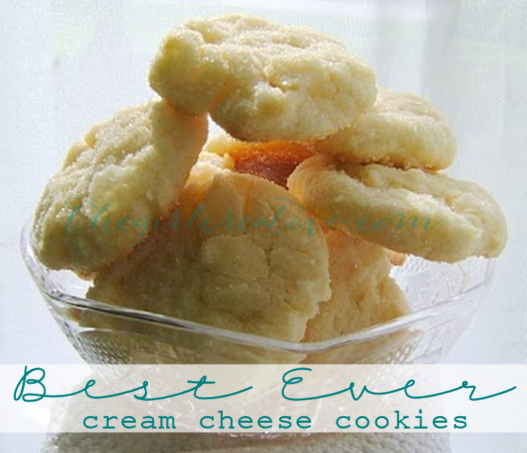 Best Ever Cream Cheese Cookies The Girl Creative   Best Ever Cream Cheese Cookies 768x660 