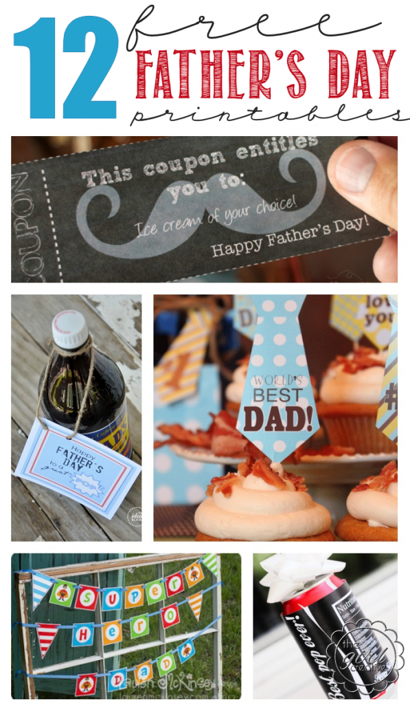 Father’s Day Printables - The Girl Creative