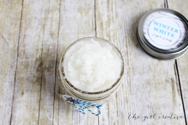 Winter White Sugar Scrub - The Girl Creative