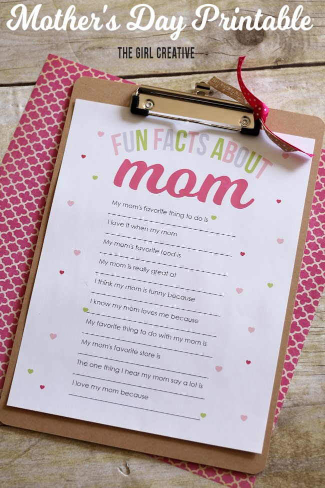 what can i make my mom for mother's day