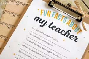 Teacher Appreciation Printable: Fun Facts About My Teacher - The Girl ...