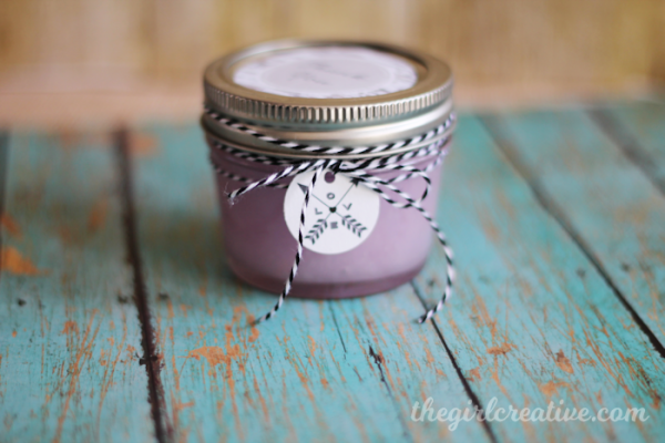 Lilac Sugar Scrub Wedding Favors - The Girl Creative