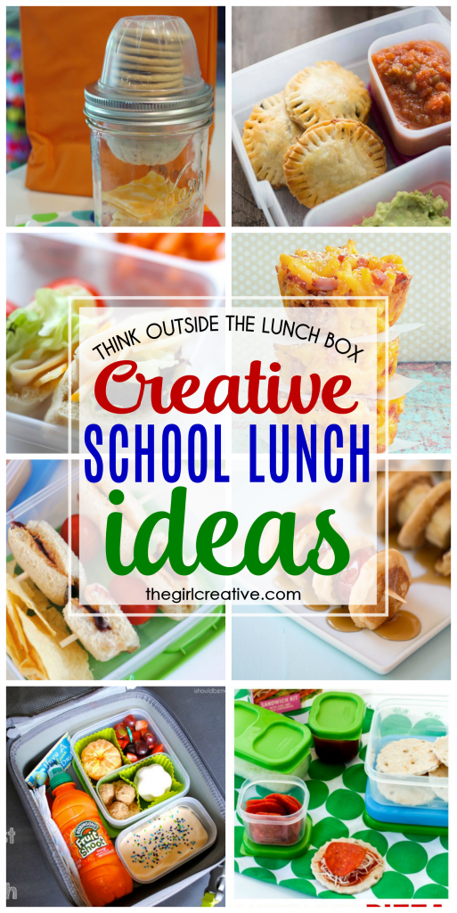 Creative School Lunch Ideas - The Girl Creative