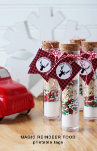 Magic Reindeer Food Printable - The Girl Creative