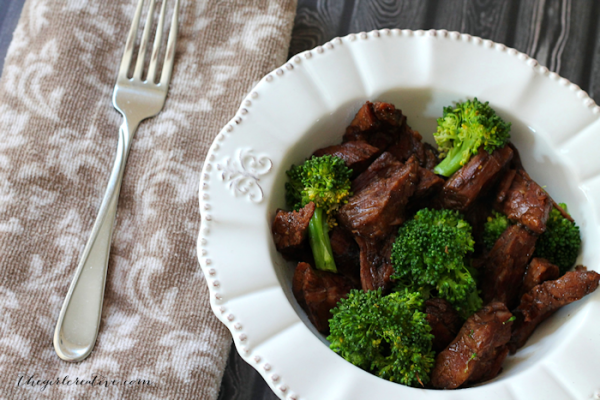 Crock Pot Beef And Broccoli - The Girl Creative