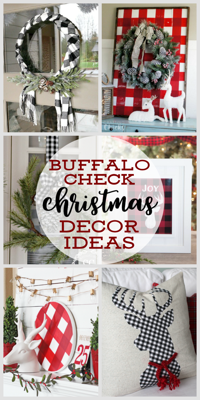 Buffalo Check Christmas Decor Ideas The Girl Creative