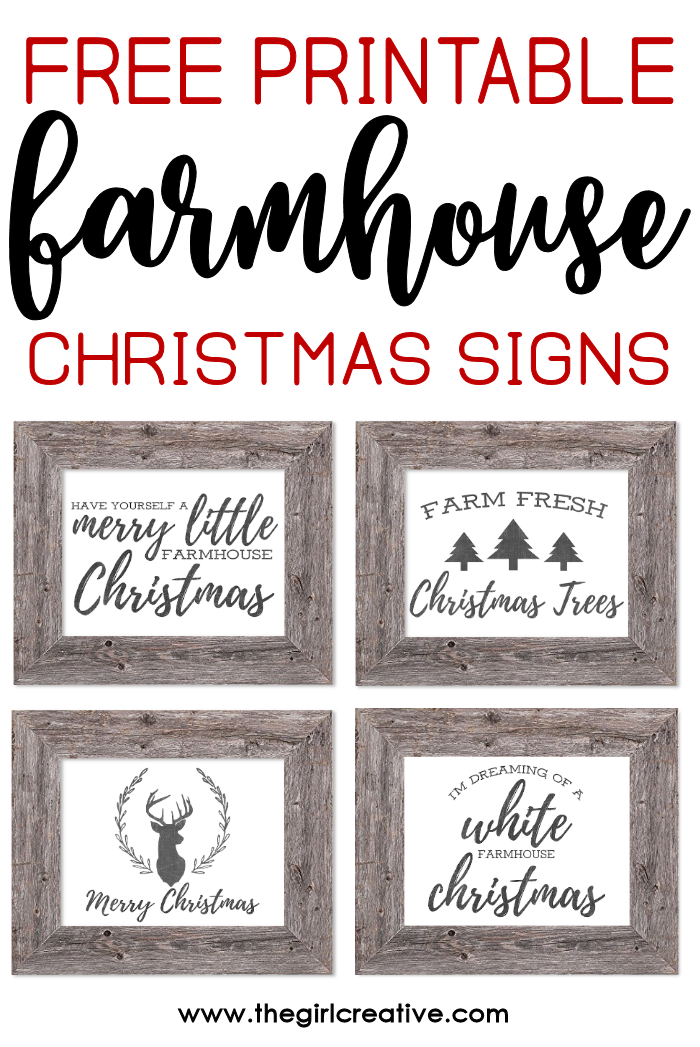 Free Printable Farmhouse Signs