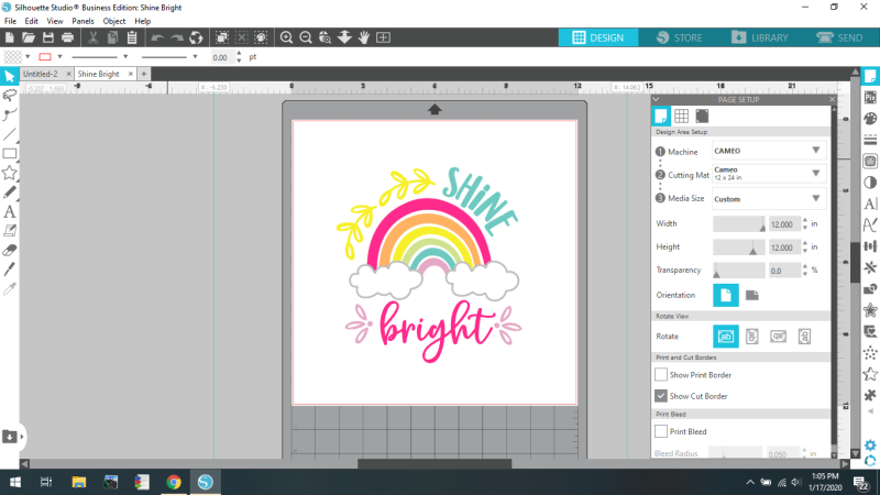 Shine Bright SVG Design for Kids + Printable - The Girl Creative