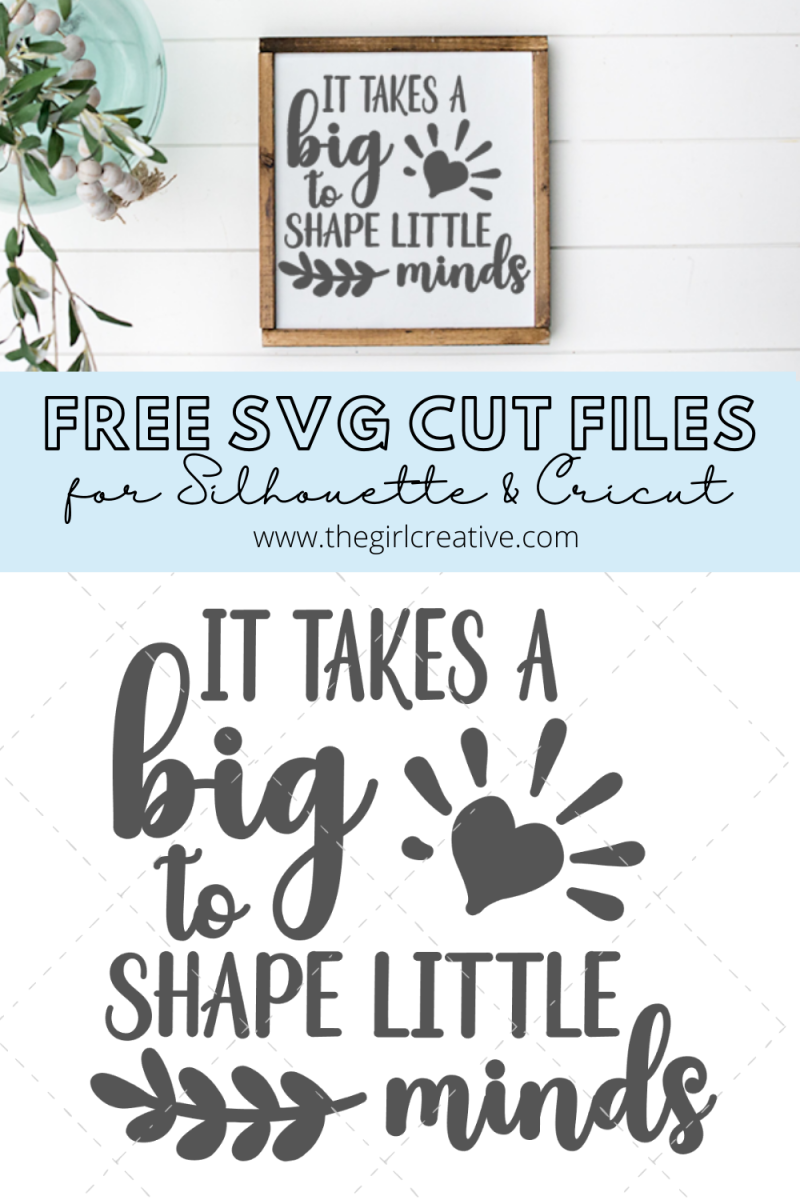 Free Teacher SVGs - The Girl Creative