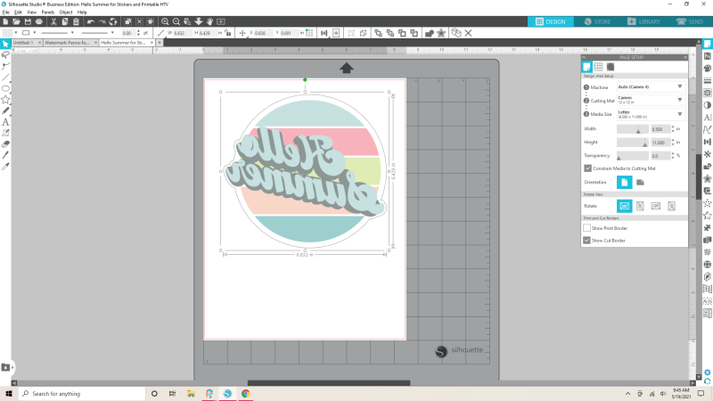 Free Hello Summer SVG Cut Files - The Girl Creative