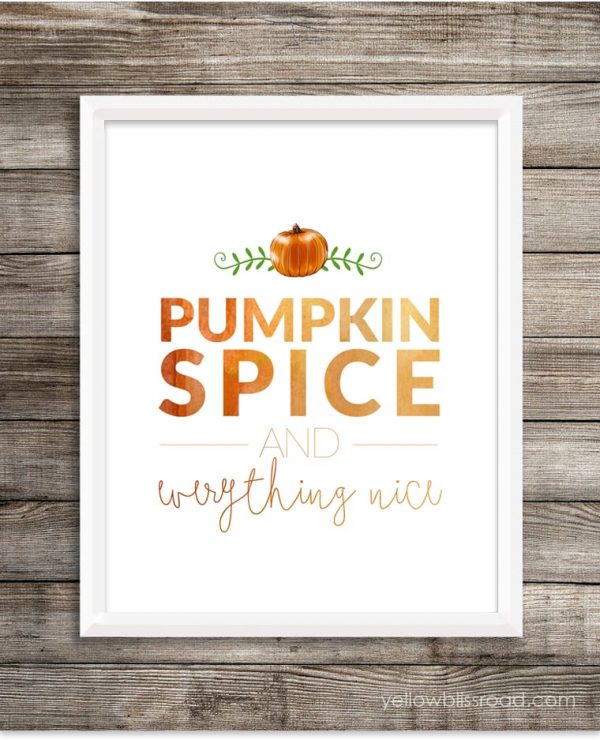 FREE PRINTABLES FOR FALL - The Girl Creative