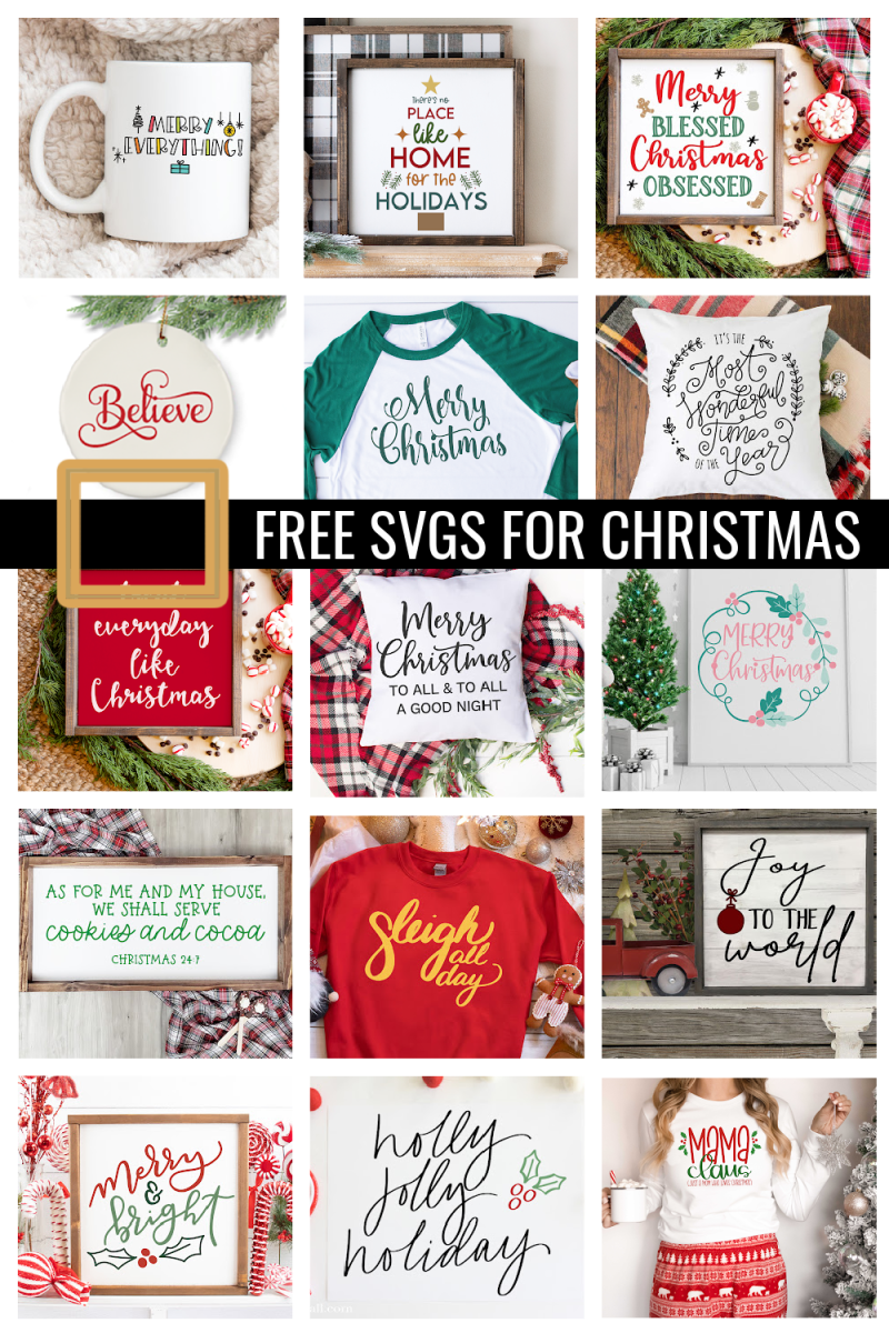 Christmas Quotes and Sayings for Signs + FREE SVG - The Girl Creative