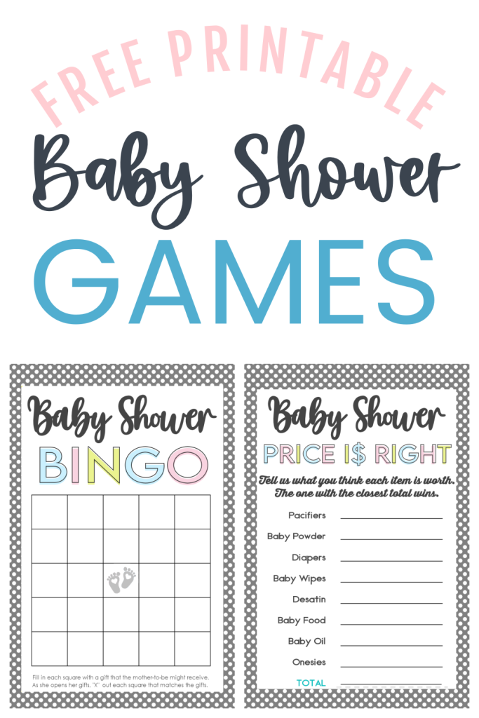 baby shower borders free printables