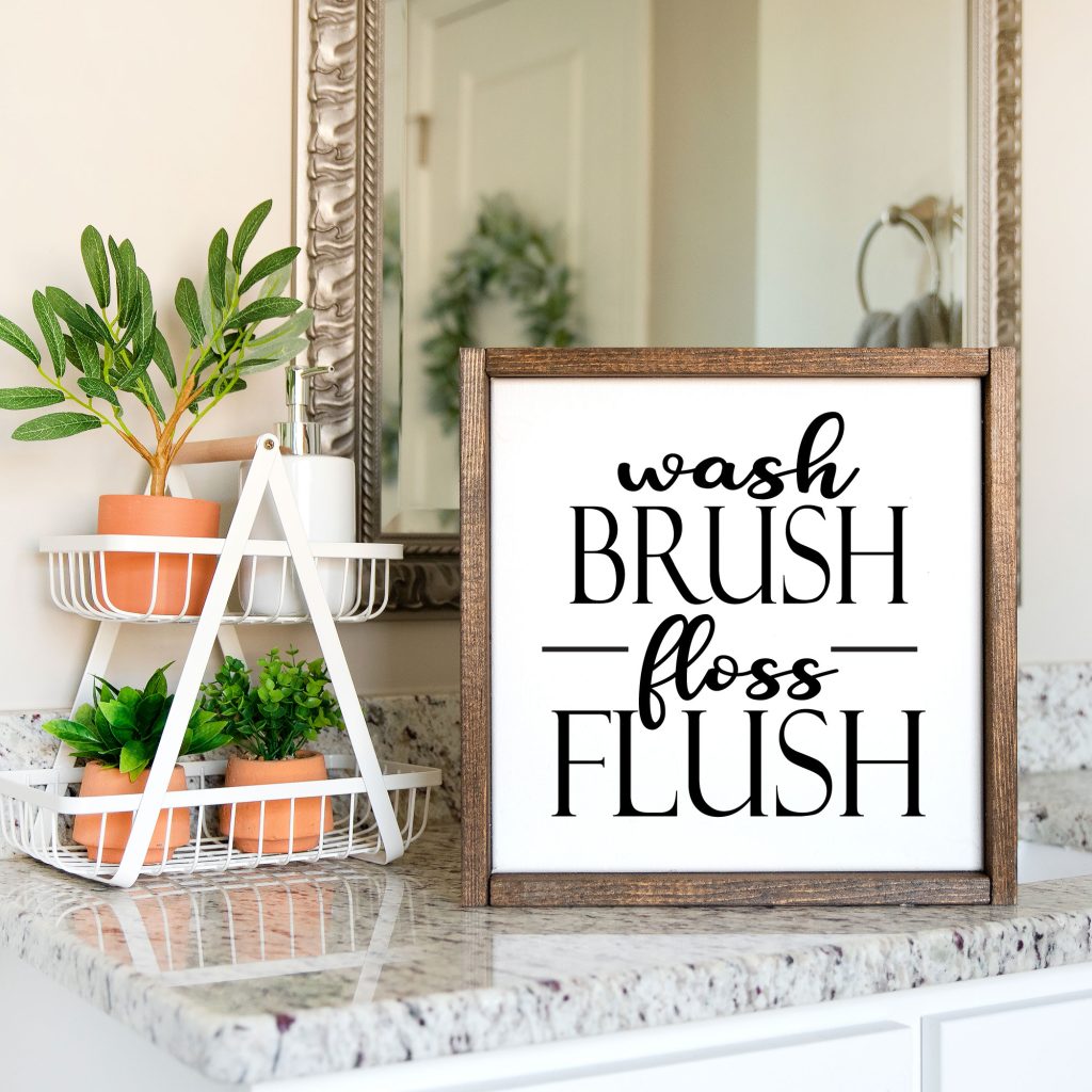 FREE FUNNY BATHROOM SIGN SVGS - The Girl Creative