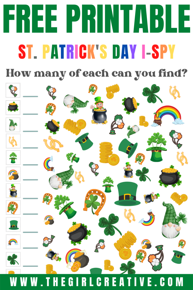 Free St. Patrick’s Day Printables - The Girl Creative