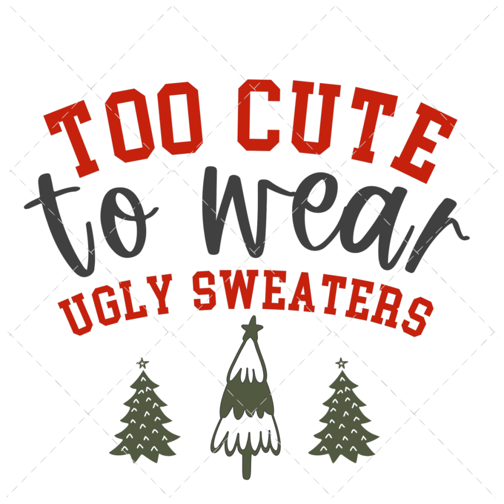 UGLY CHRISTMAS SWEATER SVG - The Girl Creative