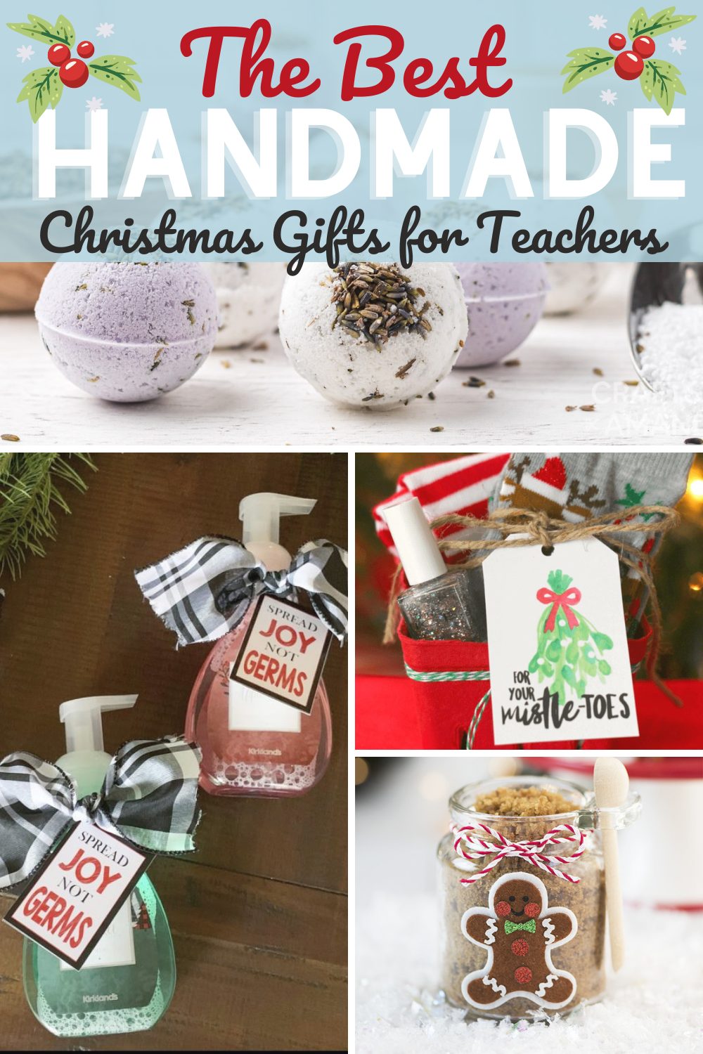 Teacher Christmas gift idea...purchase a tumbler cup, wrap with a festive  bow and fi… | Teacher christmas gifts, Diy teacher christmas gifts, Homemade  teacher gifts