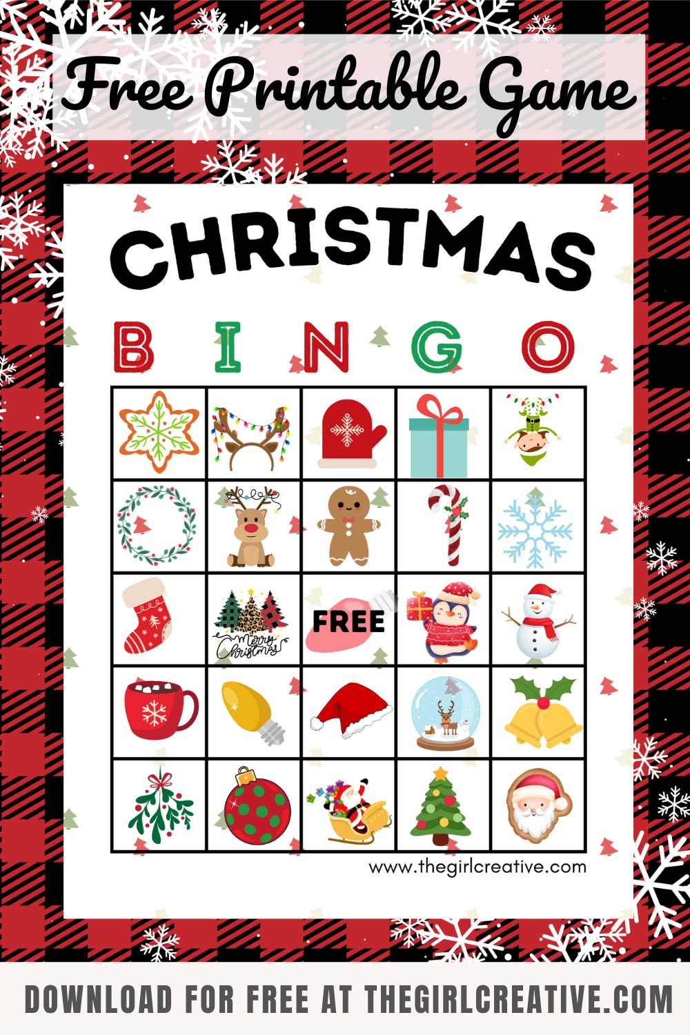 20 Free Printable Christmas Bingo Cards Descubra O Poder Do Instituto 