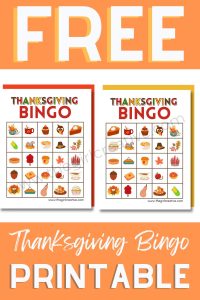 Free Printable Thanksgiving Bingo Cards - The Girl Creative