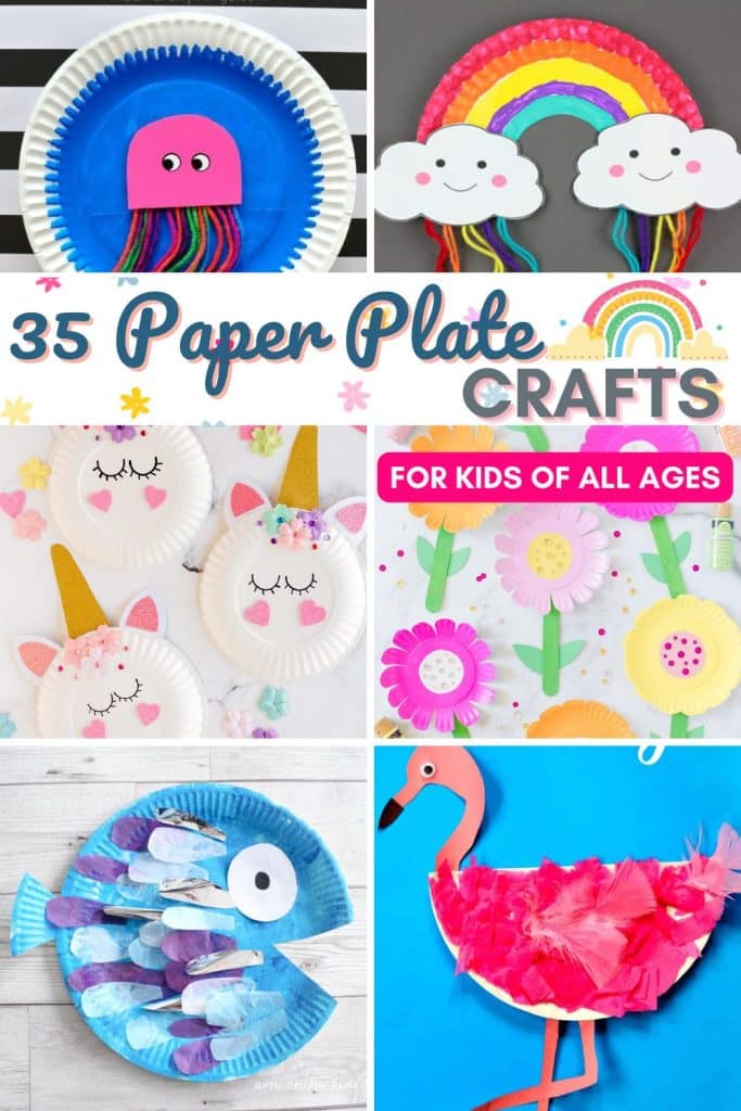 35 Fun Paper Plate Crafts For Kids Of All Ages The Girl Creative