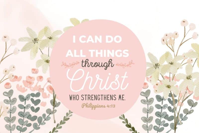 Free Printable Bible Verses for Encouragement - The Girl Creative