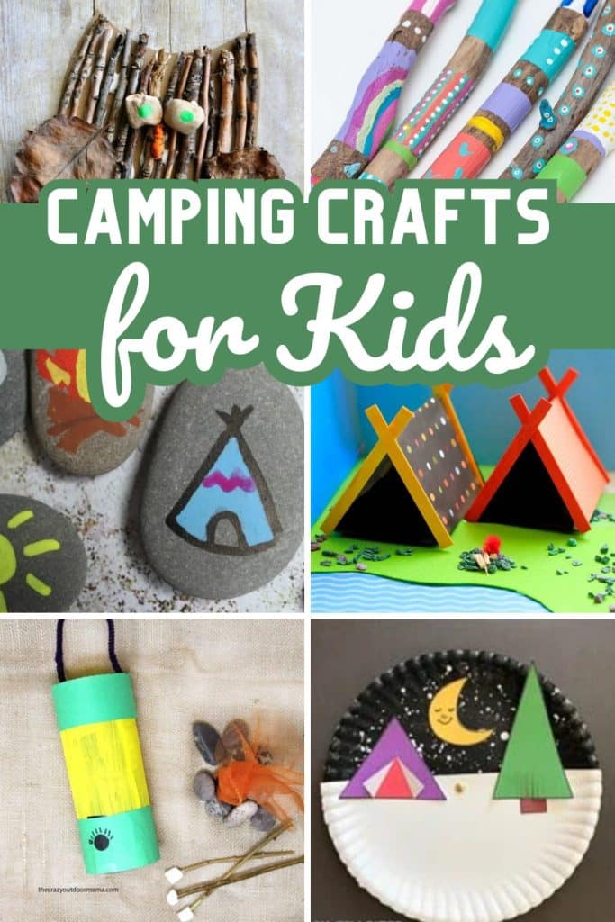 31 Camping Crafts for Kids - The Girl Creative