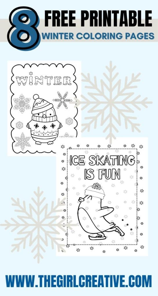 Free Printable Winter Coloring Pages That Kids of All Ages Will Enjoy ...