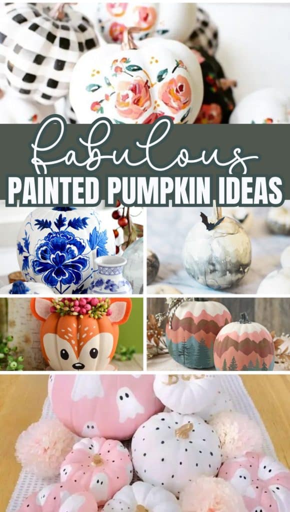 Creative Pumpkin Painting Ideas for Fall and Halloween Decor - The Girl ...