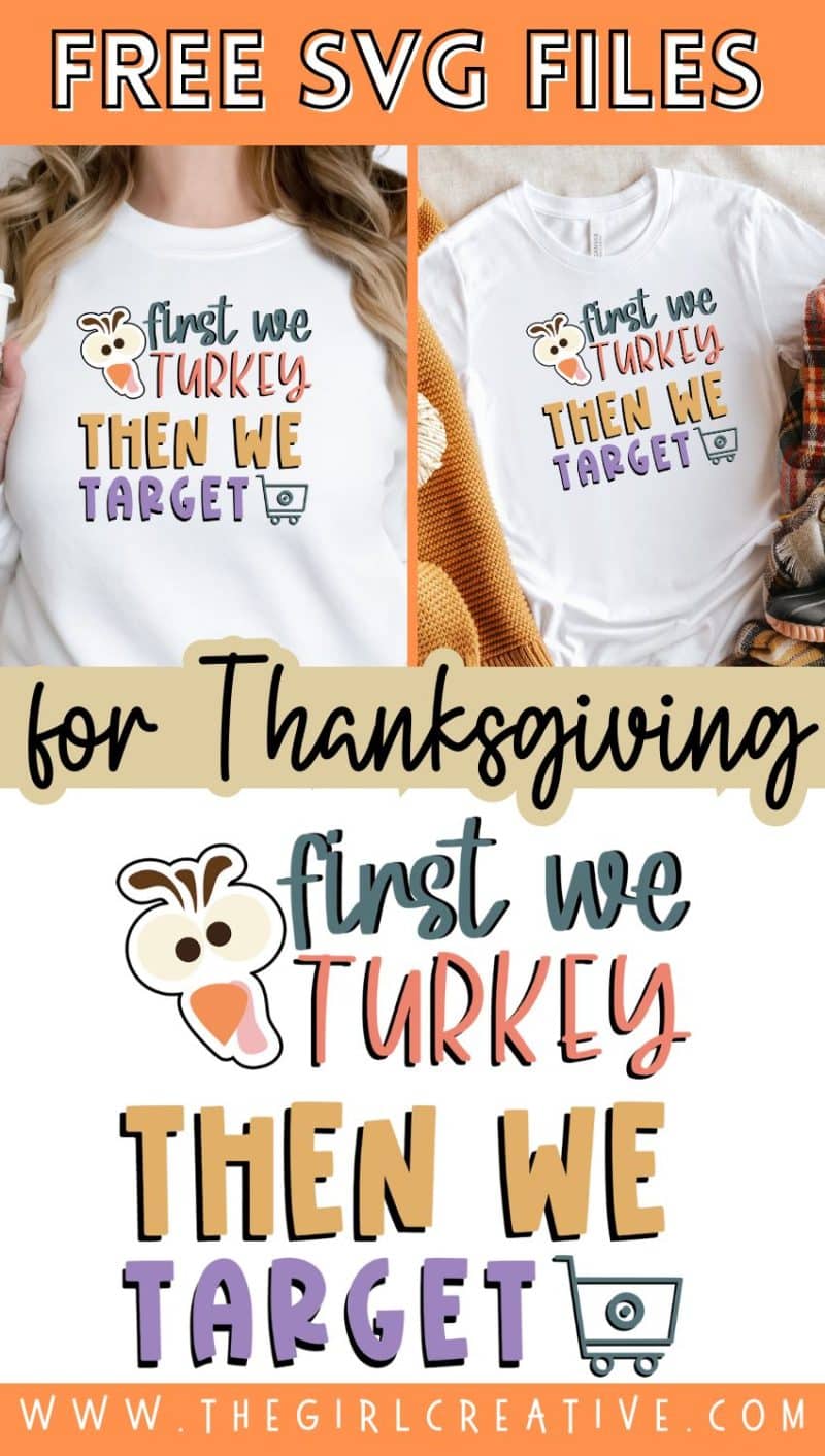 Free Thanksgiving SVG Cut Files - The Girl Creative