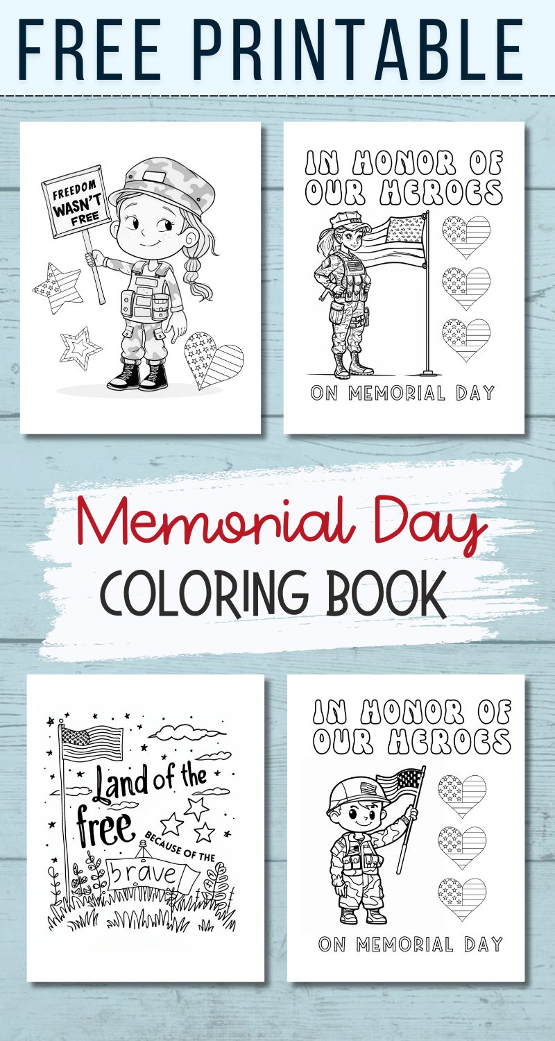 Free Printable Memorial Day Coloring Book (2)