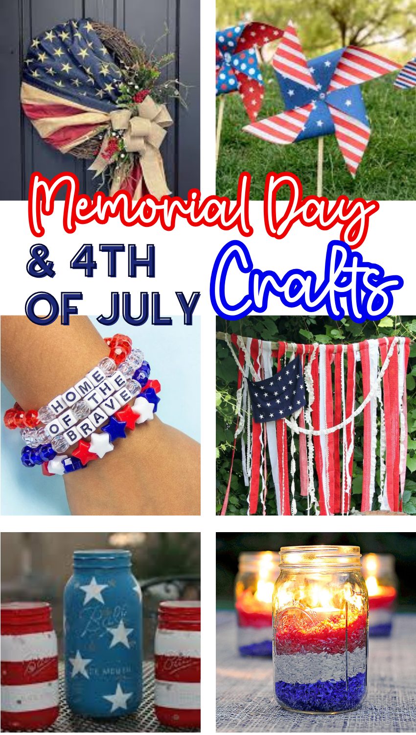 Memorial Day and 4th of July Crafts