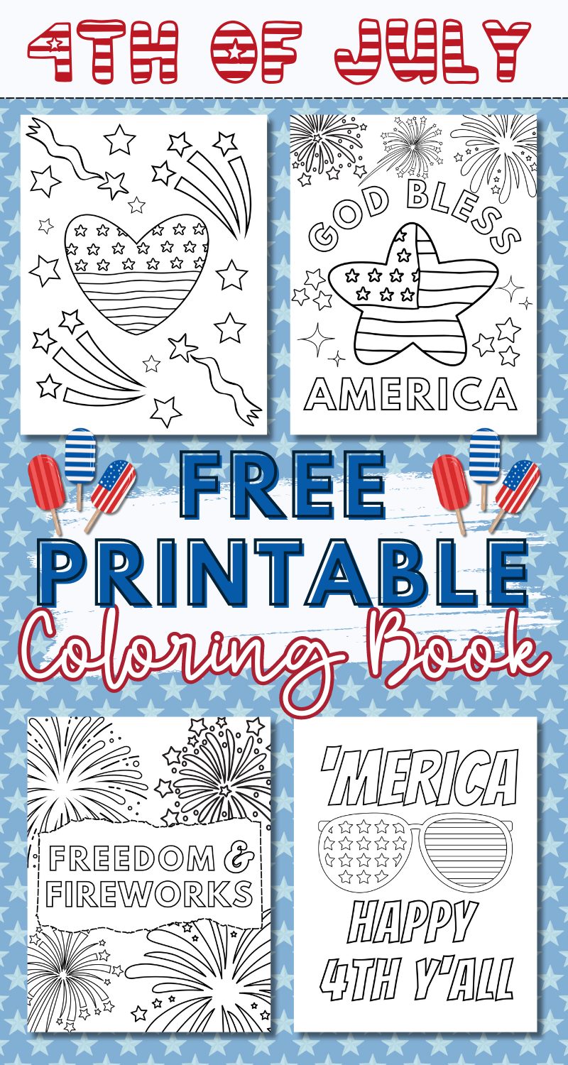 4th of July Coloring Pages