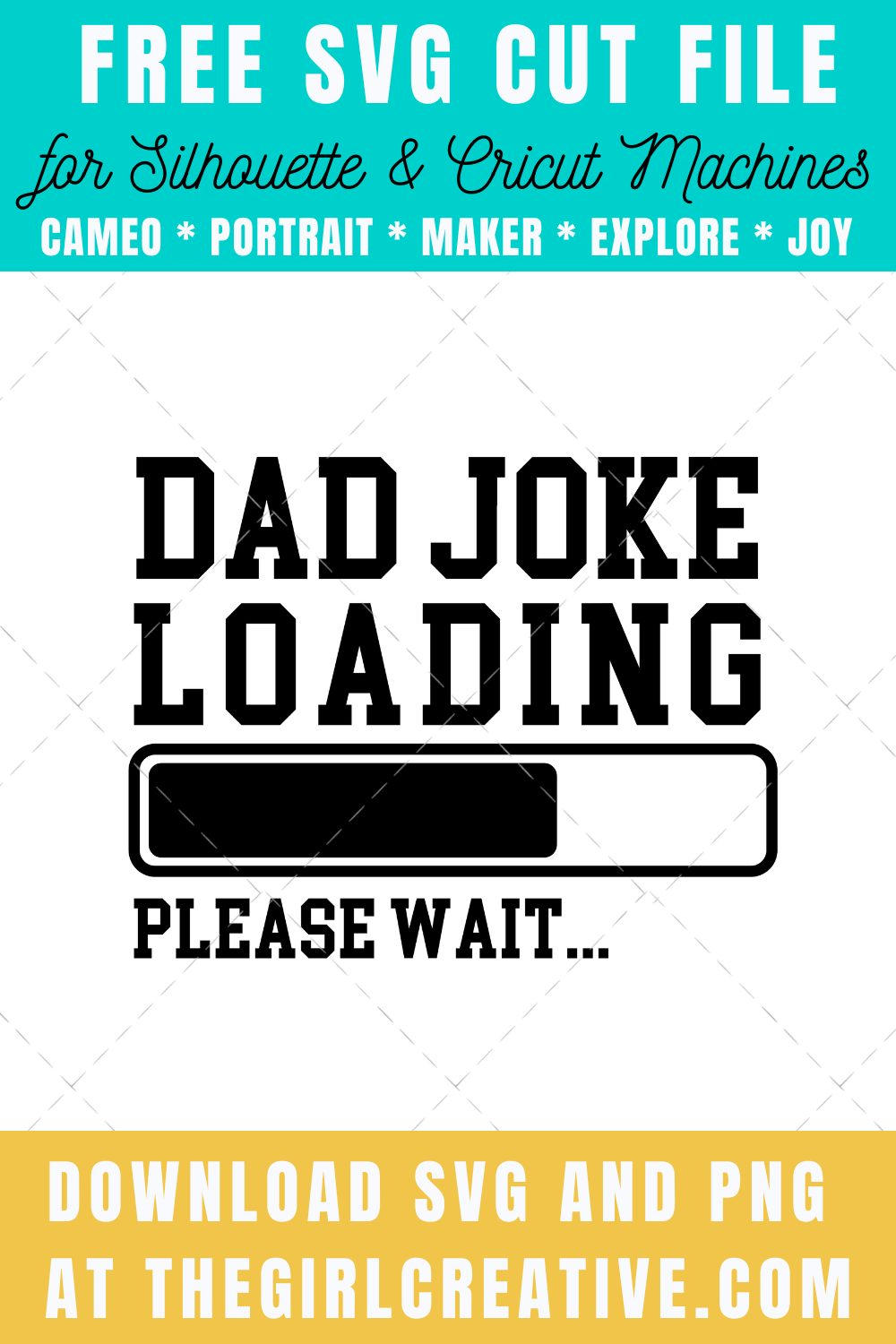 Free Dad Joke Loading SVG