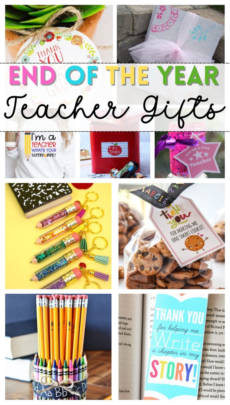 End of the Year Teacher Gifts from Students - The Girl Creative