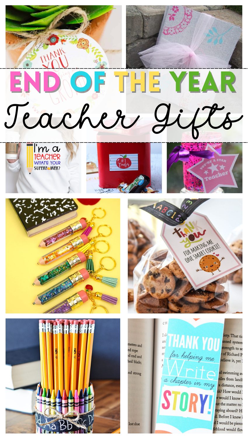 Easy DIY End of the Year Teacher Gifts