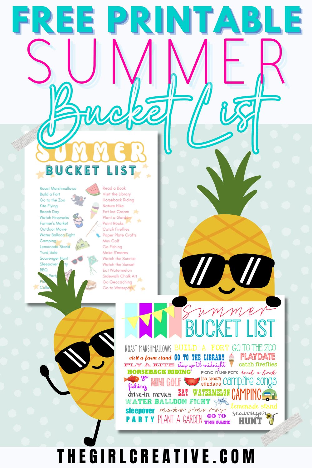 Fun Memory Making Bucket List Ideas for Summer