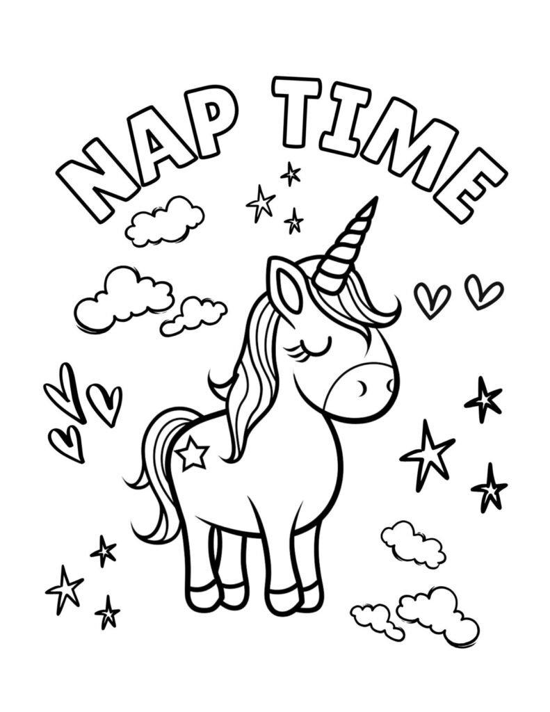 NAP TIME UNICORN