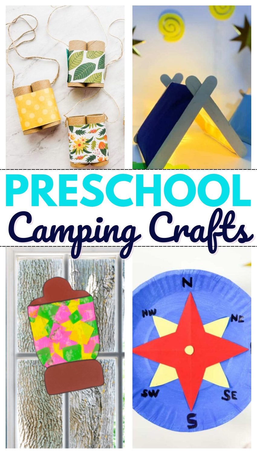 Quick and Easy Camping Crafts for Preschool