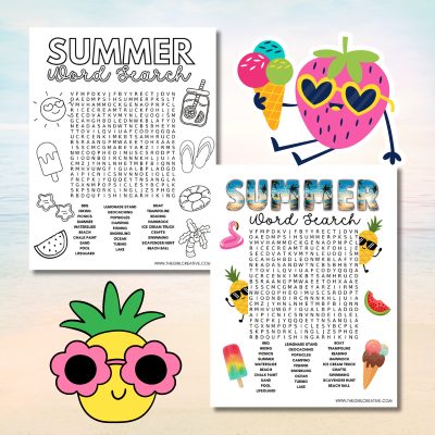 Free Printable Summer Word Search – The Perfect Screen Time Break