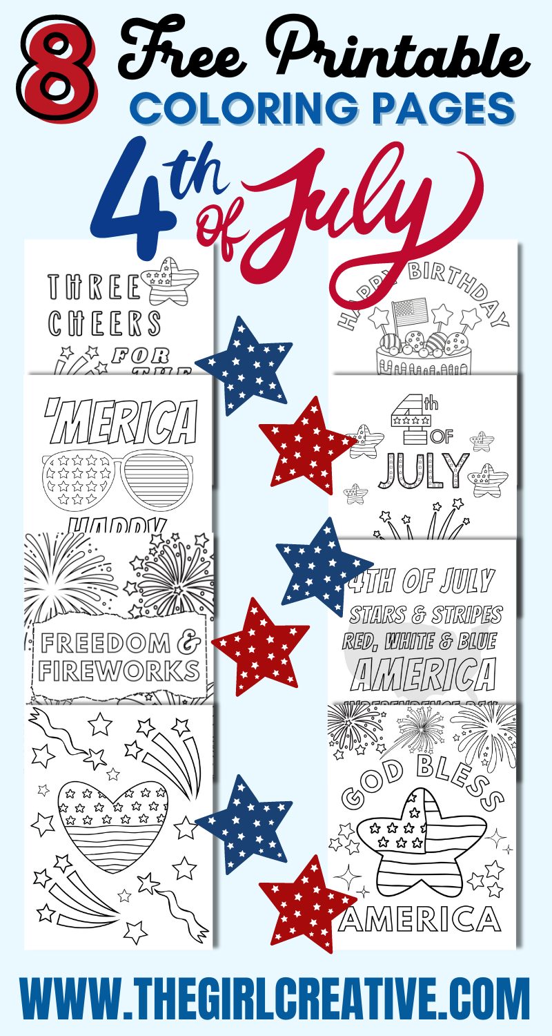 The Best Free Printable 4th of July Coloring Pages