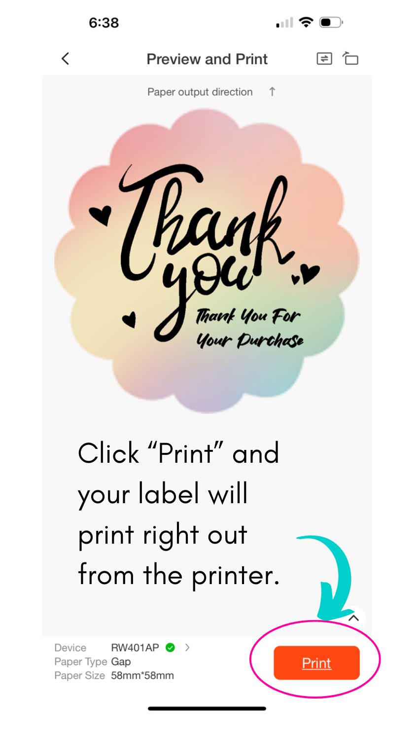 How to create labels with the Munbyn App