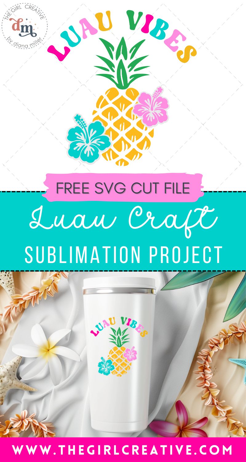 Luau Vibes Sublimation Craft