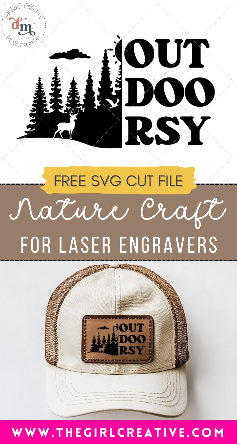 Free Outdoorsy SVG File for Laser Engraving