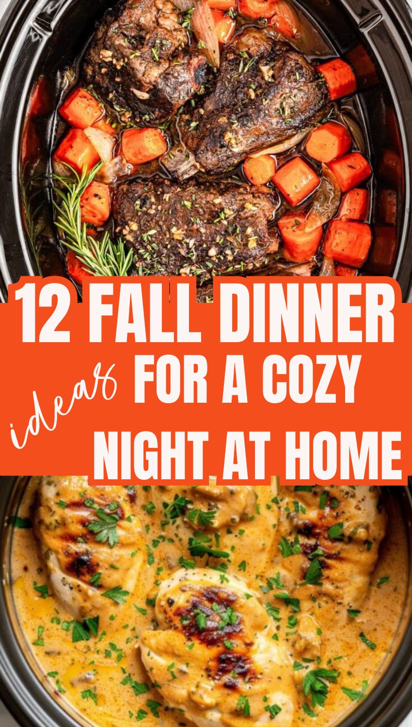 Fall Dinner Ideas for a Cozy Night at Home