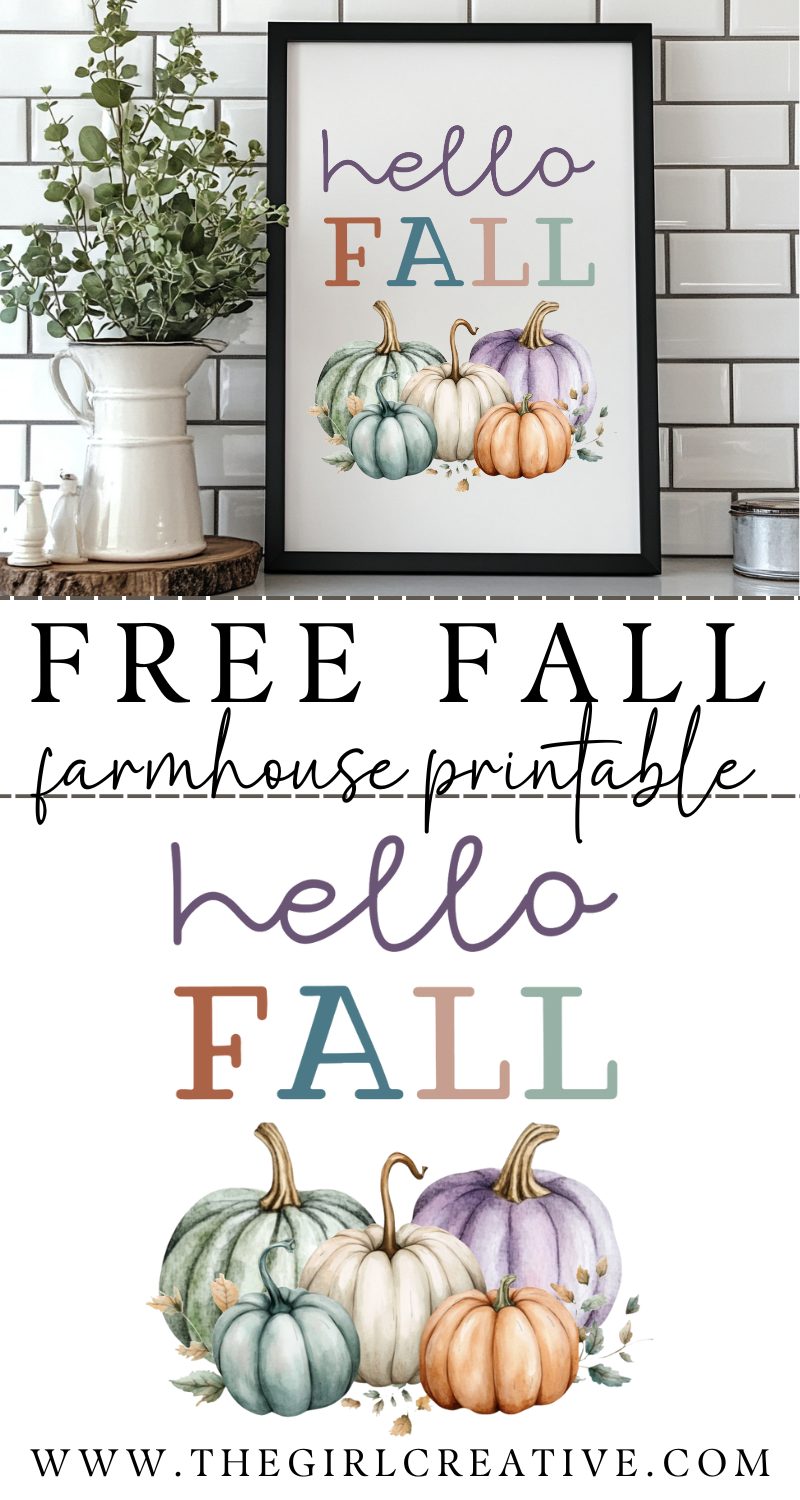 Free Fall Farmhouse Printable