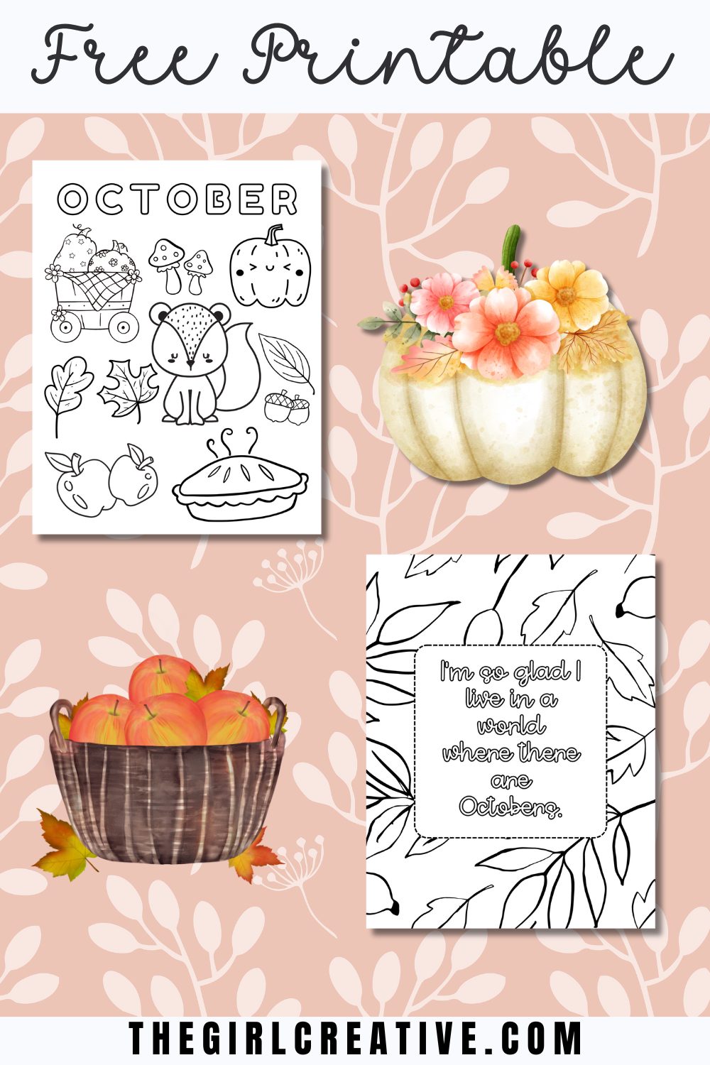 Free Printable Coloring Pages for Kids