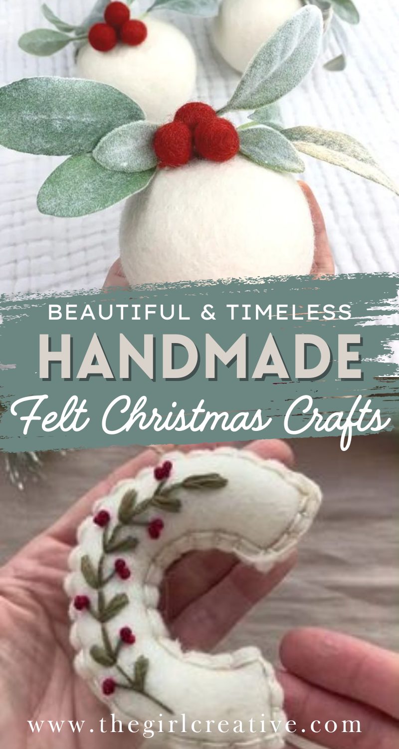 Warm and Cozy Felt christmas Crafts 