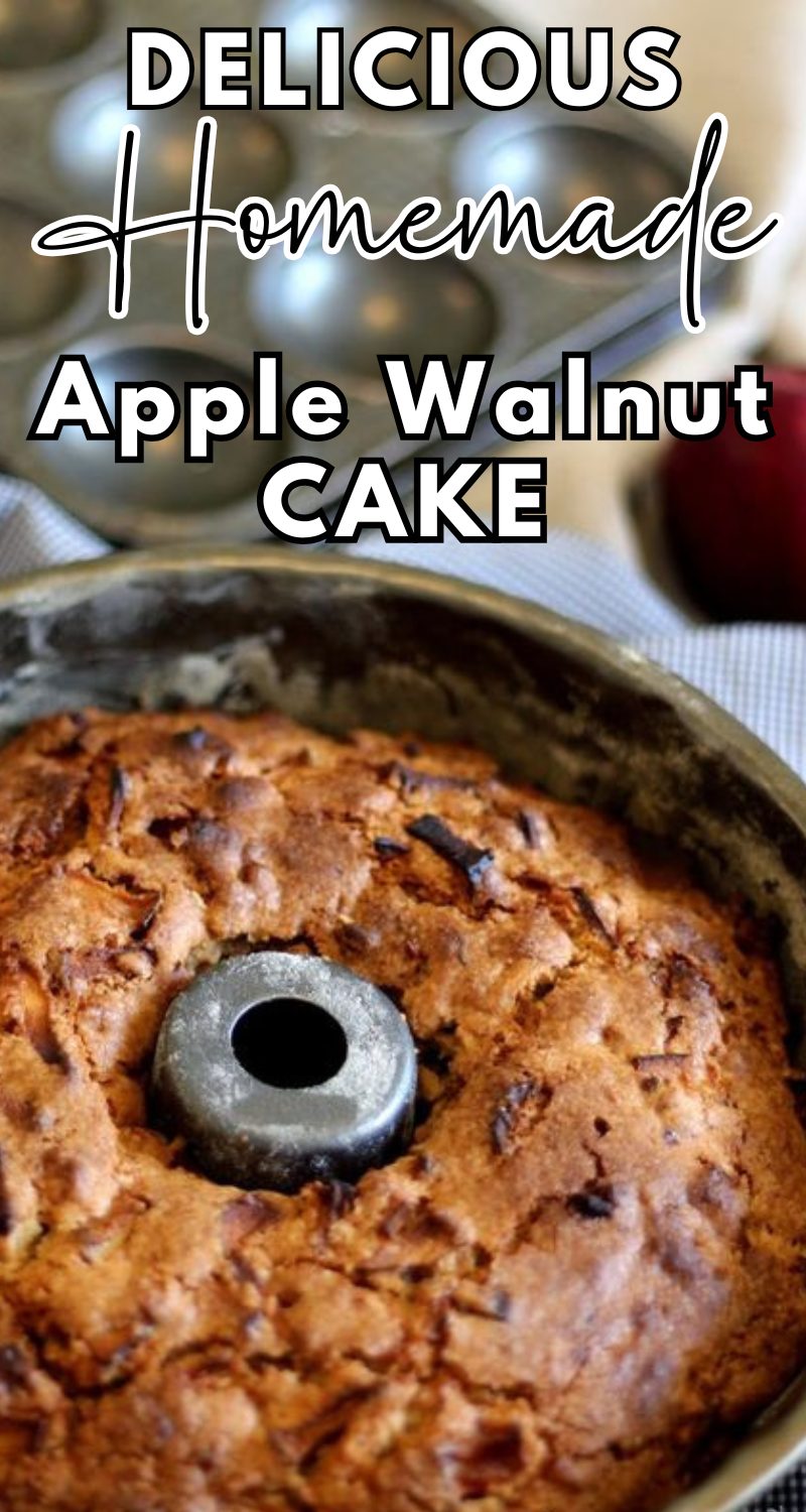 Apple Walnut Cake