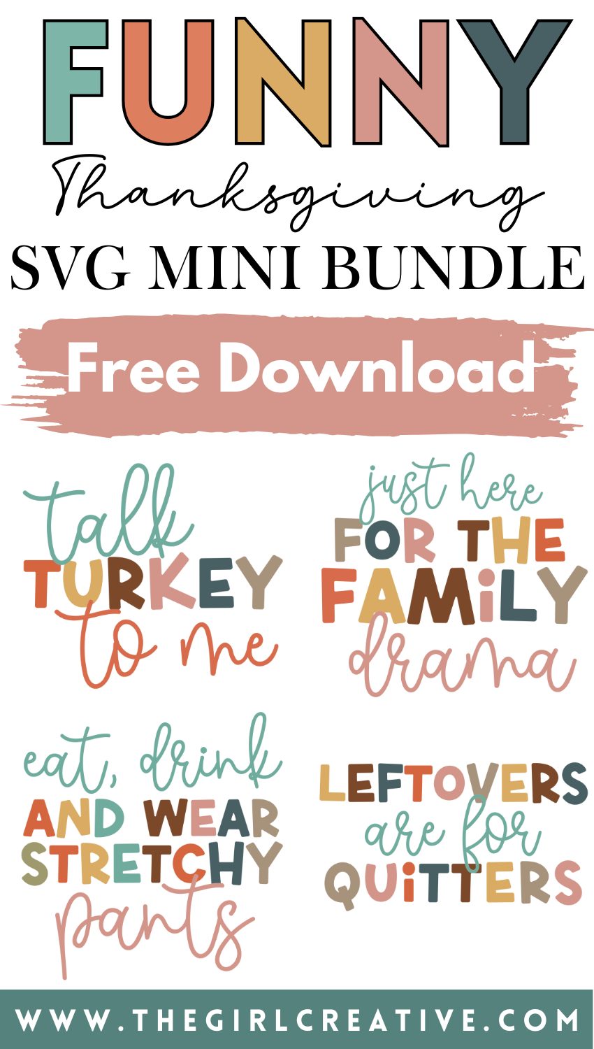 Free Funny Thanksgiving SVGs