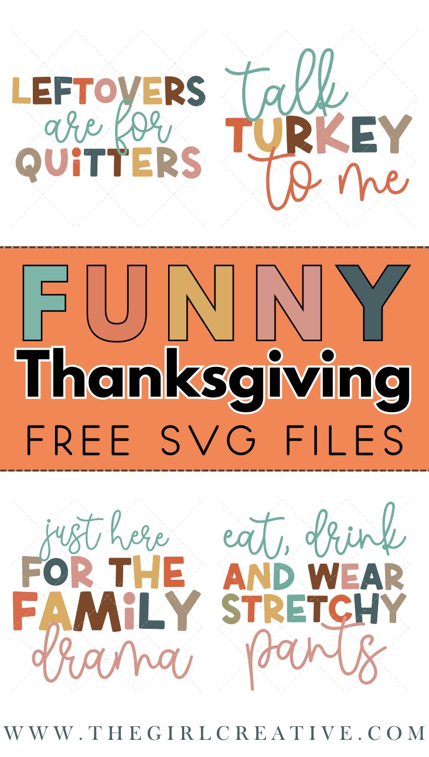 Free Thanksgiving SVGs to Make Super Funny Thanksgiving Shirts